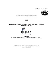 BHMA A156.115-W 2006