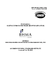 BHMA A156.31 2024
