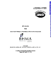BHMA A156.8 2021