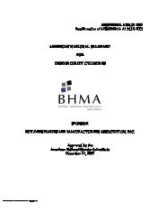 BHMA A156.30 2007