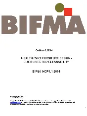BIFMA HCF 8.1 2014