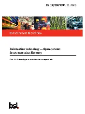 BS ISO/IEC 9594-11:2025