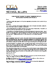 CGA TB-19-2001 (2014)