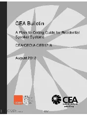 CTA CTA/CEDIA-CEB17-A 2012
