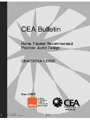 CTA CTA/CEDIA-CEB22 2009
