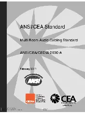 CTA CTA/CEDIA-2030-A 2011