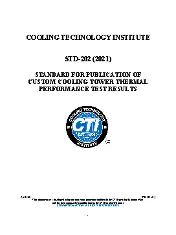 CTI STD-202 2021