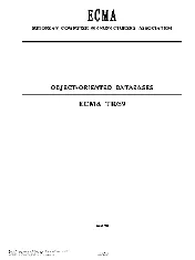 ECMA TR 59 1992