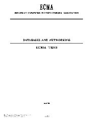 ECMA TR 58 1992