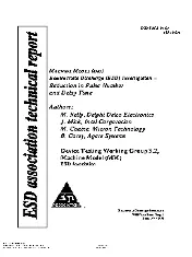 ESD TR5.2-01 2001