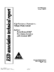 ESD TR50.0-02 1999