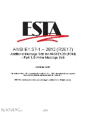 ESTA E1.37-1 2017