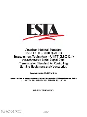 ESTA E1.11 2018