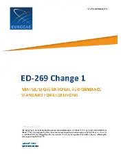 EUROCAE ED-269 CHG 1 2025