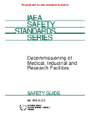 IAEA WS-G-2.2 1999