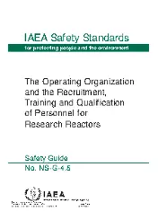 IAEA NS-G-4.5 2008