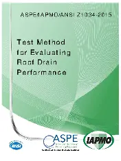 ASPE IAPMO ANSI Z1034-2015