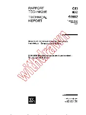 IEC TR 60902 1987
