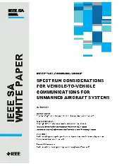 IEEE V2V UAV Communication Based on Spectrum