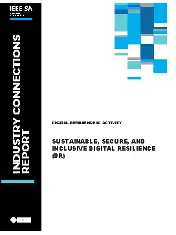 IEEE Sustainable, secure, and inclusive digital resilience (DR) 2021