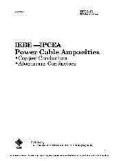 S-135/IPCEA P-46-426-1962 - IEEE- PECEA Power Cable Ampacities Copper Conductors Aluminum Conductors