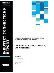 IEEE XR Ethics in War, Conflict, and Defense