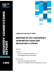 IEEE Landscape and Ecosystem: Mapping of Key Initiatives Supporting Resilient Education Systems