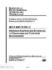 IEST RP-CC027.2 2006