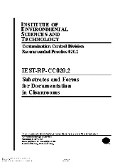 IEST RP-CC020.2 2002