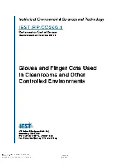 IEST RP-CC005.4 2013