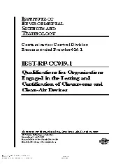 IEST RP-CC019.1 2006