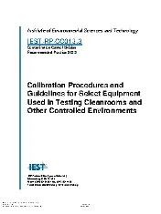 IEST RP-CC013.3 2012