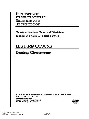 IEST RP-CC006.3 2004