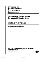 IEST RP-CC028.1 2002