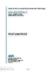 IEST RP-PR003.1 2012