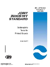 IPC J-STD-003C AMD1 2014