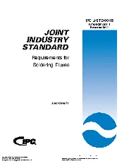 IPC J-STD-004B AMD 1 2011