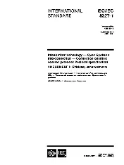 ISO IEC 08327-1-1996 amd1-1998