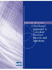 ISPE GAMP Good Practice Guide - A Risk-Based Approach to Compliant Electronic Records and Signatures 2005