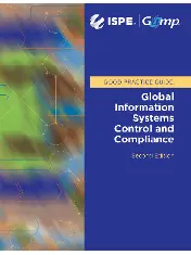 ISPE GAMP Good Practice Guide - Global Information Systems Control and Compliance 2017