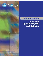 ISPE GAMP Good Practice Guide - A Risk-Based Approach to Regulated Mobile Applications 2014