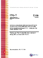 ITU-T Z.169 2019