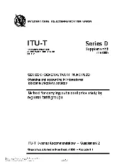 ITU-T SERIES D SUPP 2 1988