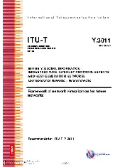 ITU-T Y.3011 2012