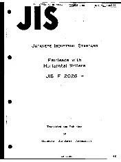 JIS F 2026-1976