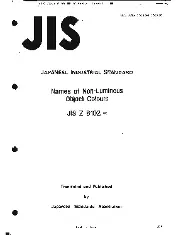 JIS Z 8102-1985