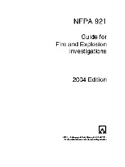 NFPA 921 2004