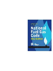 NFPA 54 2012