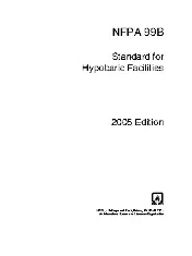 NFPA 99B 2005