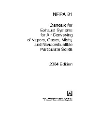 NFPA 91 2004